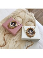 Baroque Style Portrait Painting Vintage Bag
